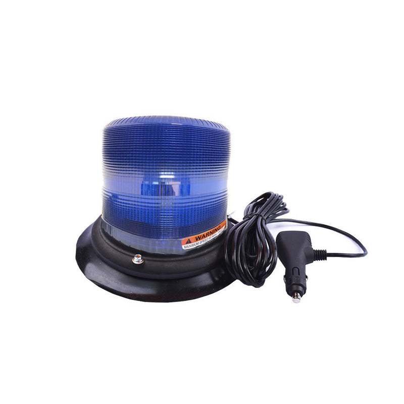 Circulina Estrobo Sin Iman Baja 12V 24V Led Azul Ecco