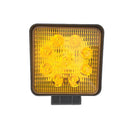 Faro De Trabajo Cuadrado 09 Led (Jr-06) 12-36V 27W Luz Amarilla