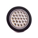 Faro Posterior 4" 24 Led Destellante Aro Jebe 12V 24V Blanco