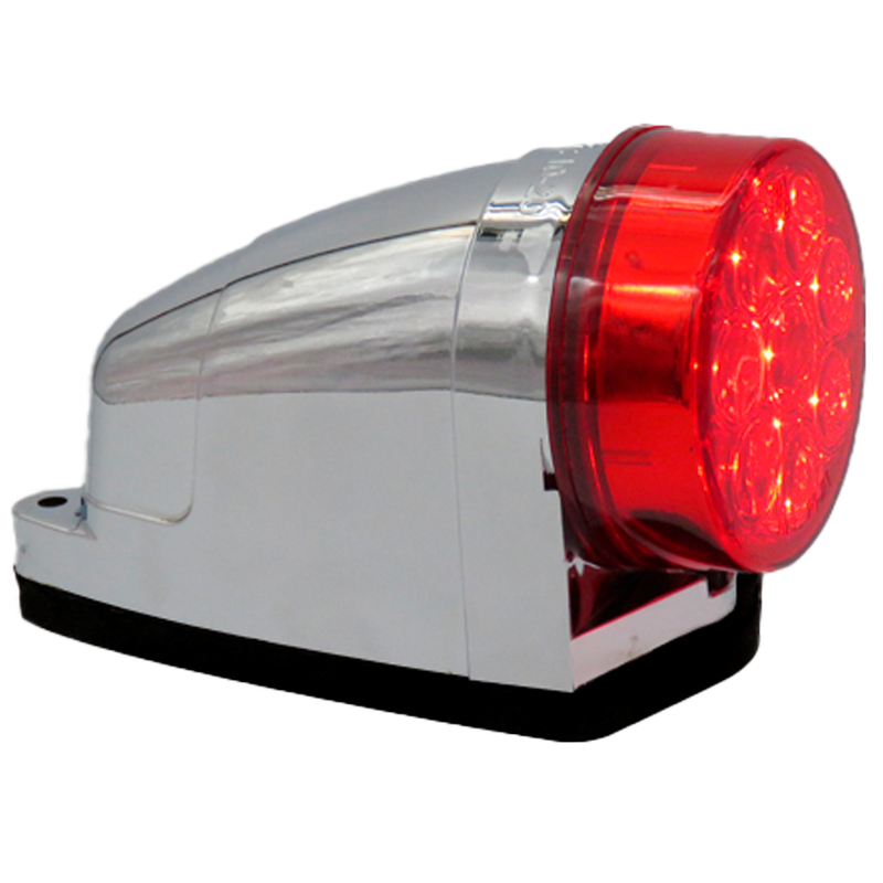 Faro Lateral De Capota 8LED 12/24V Rojo 1021CL Plast Innova