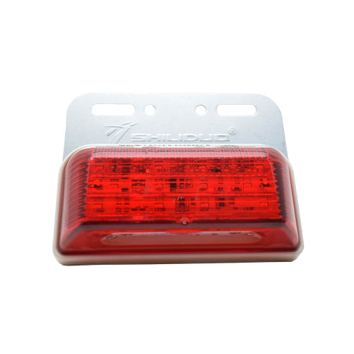 Faro Lateral Con Base Metal Sd-4003 24V Rojo