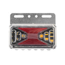 Faro Lateral Neon 25 led Movimiento/Fijo 24v Rojo Hb