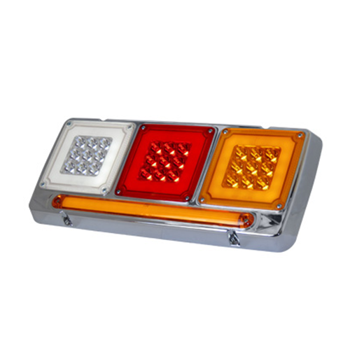 Faro Posterior Tricolor 96 led Con Regleta (Gpc-1000-1048str) Plast Innova