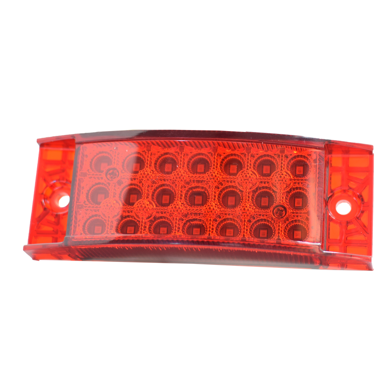 Faro Lateral Rectangular 21LED Multivoltaje - IP66 SD-4043 Rojo