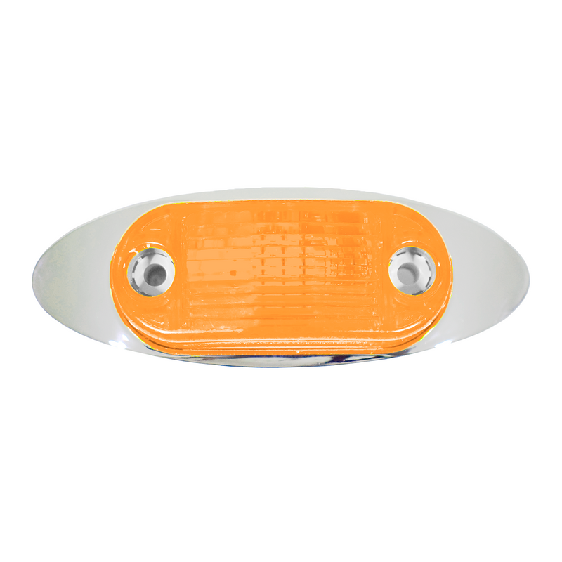 Faro Lateral Cromado 12-24V 3 Led Shiliduo