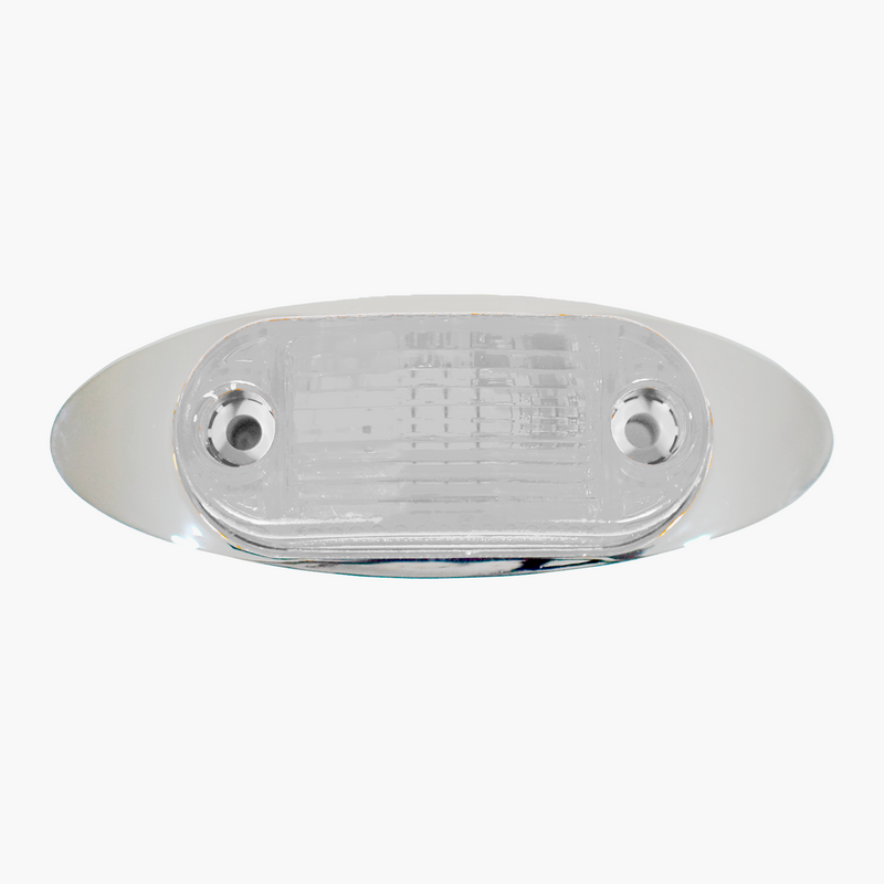 Faro Lateral Cromado 12-24V 3 Led Shiliduo