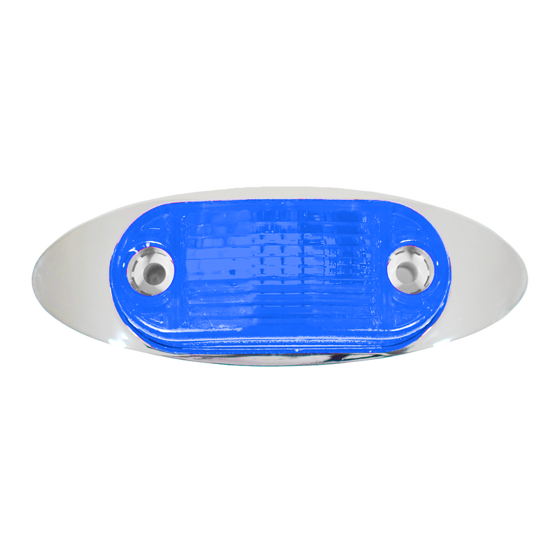 Faro Lateral Cromado 12-24V 3 Led Shiliduo