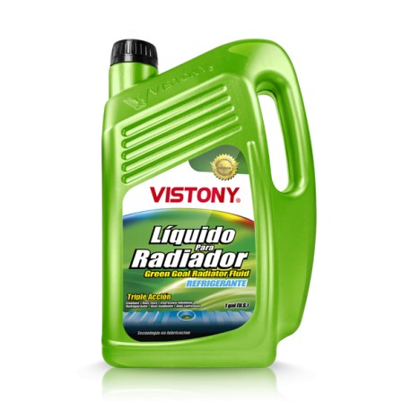 Liquido Para Radiador Verde Galón Vistony