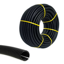 Manguera pasacable corrugada abierta 1/2" Rollo x 100m